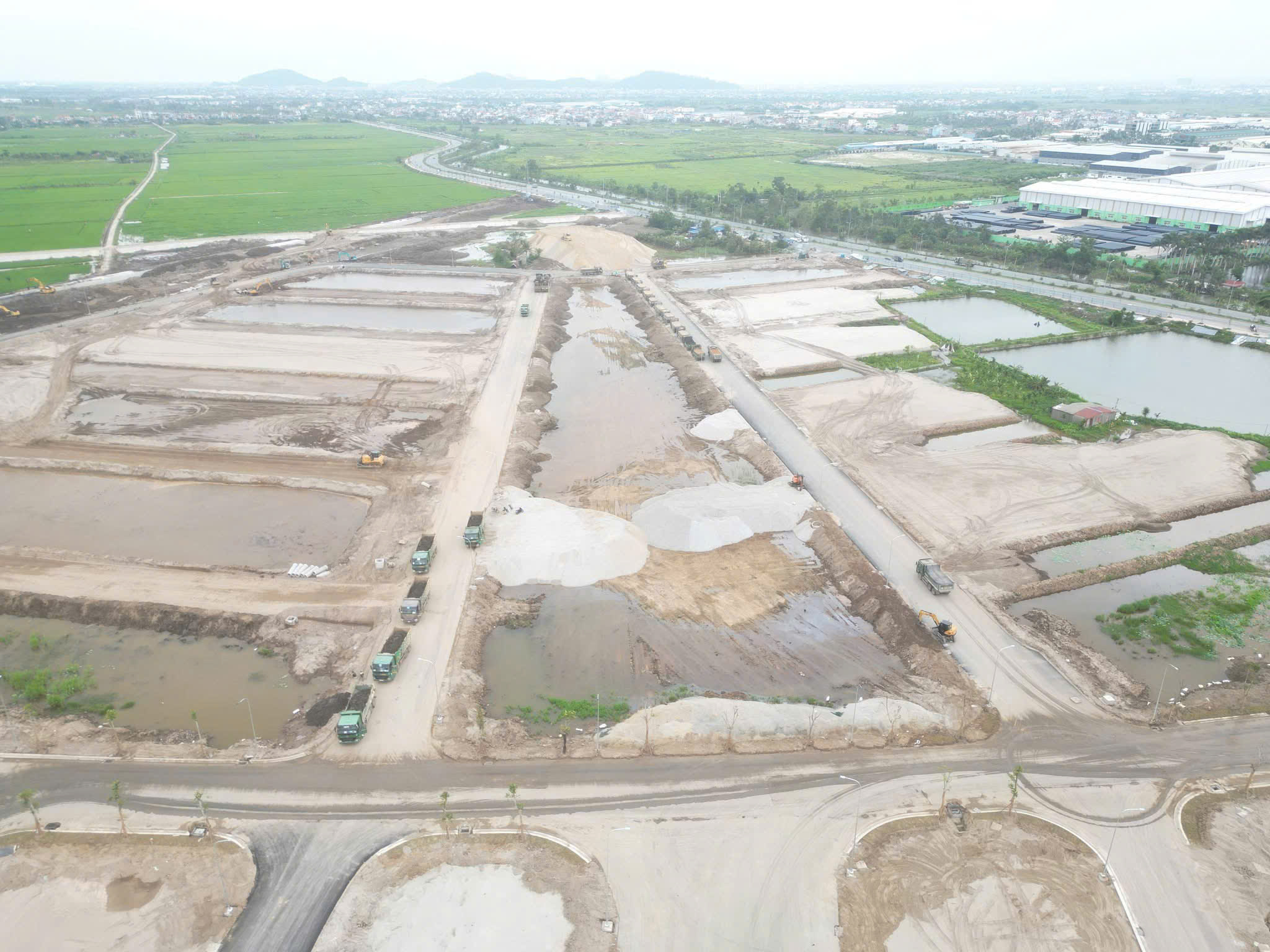 Tiến độ xây dựng Vinhomes Dương Kinh Kiến Thụy Hải Phòng - Vinhomes Golden City Tháng 4/2025